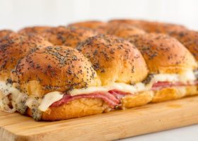 Hawaiian Ham & Swiss Slider