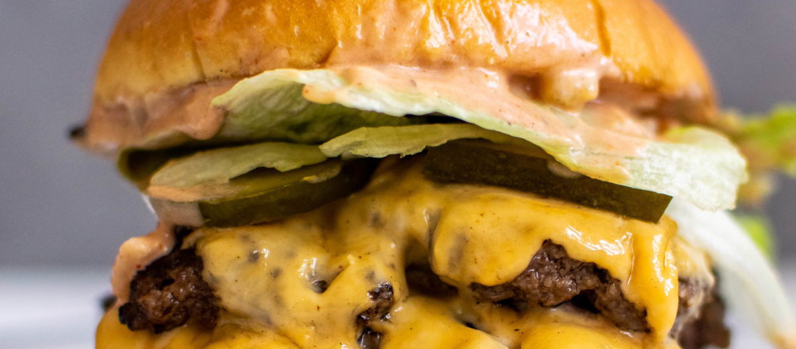 Double-Double Burgers with JD’s Quad Sauce