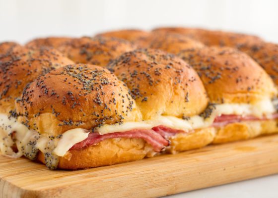 Hawaiian Ham & Swiss Slider