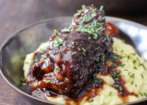 Short Ribs braised in Russian Imperial Stout