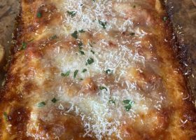 Veal & Italian Sausage 4 Cheese Manicotti
