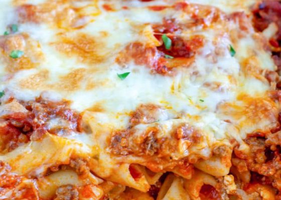 Debbie’s Baked Mostaccioli